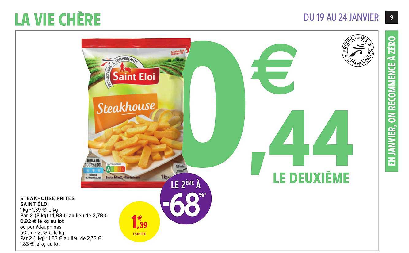 steakhouse frites saint éloi le 2ème à -68%
