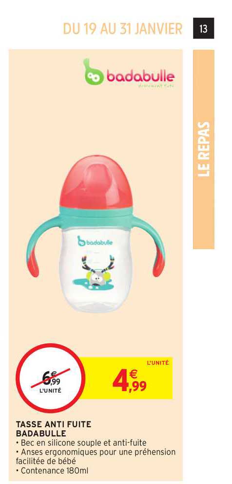 tasse anti fuite badabulle