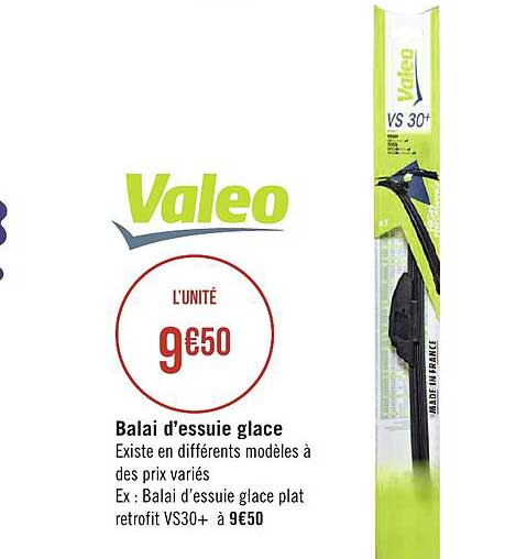balai d'essuie glace valéo