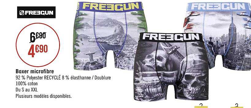 Boxer Microfibre Freegun