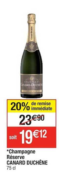 champagne réserve canard duchêne