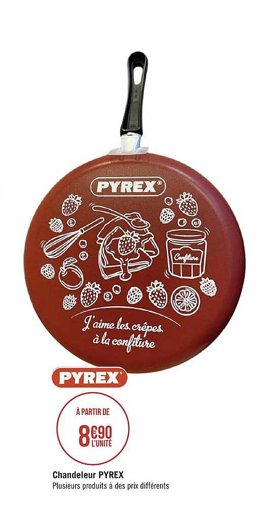 chandeleur pyrex