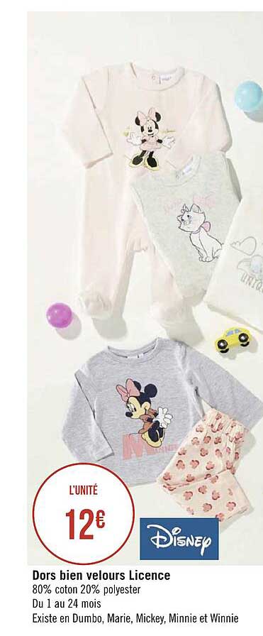 dors bien velours licence