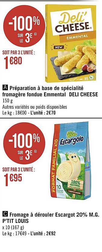 fromage à dérouler escargot 20% m.g. p'tit louis