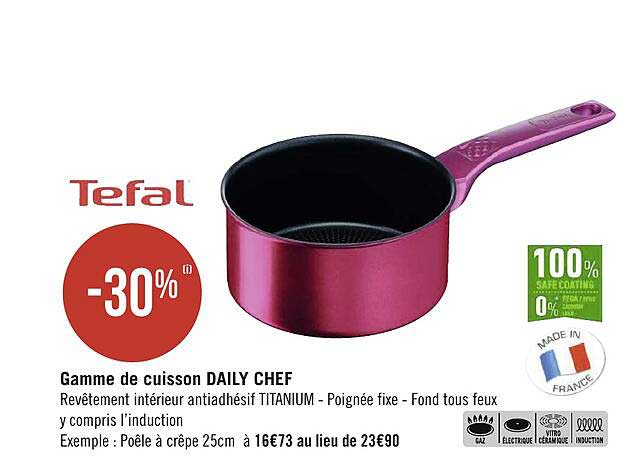 Gamme De Cuisson Daily Chef Tefal