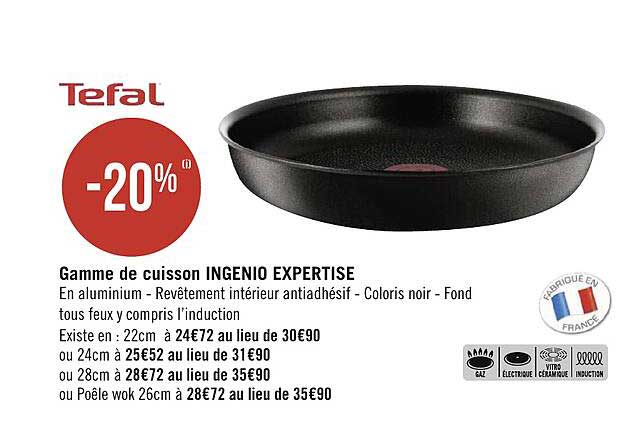 gamme de cuisson ingenio expertise tefal