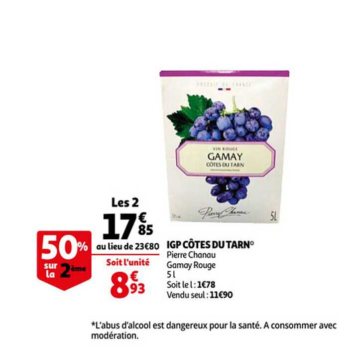 igp côtes du tarn pierre chanau