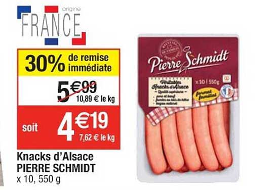knacks d'alsace pierre schmidt