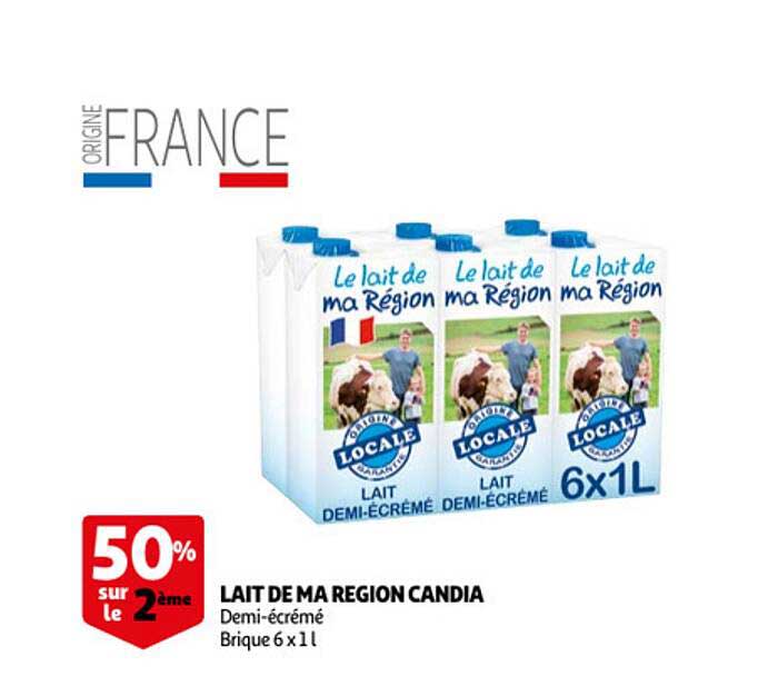 lait de ma région candia