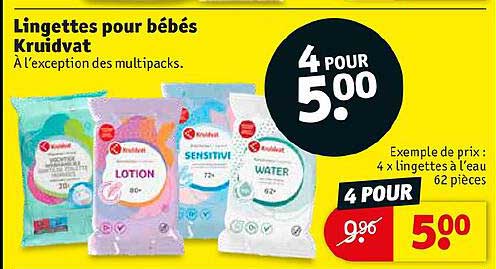 Lingettes Pour Bébés Kruidvat