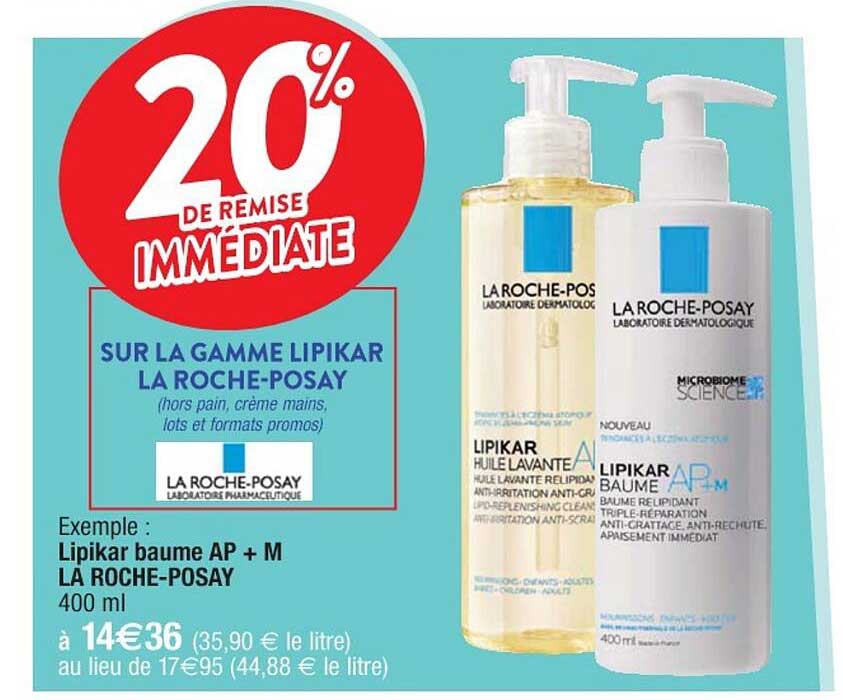 lipikar baume ap + m la roche-posay