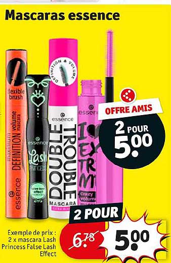 mascaras essence