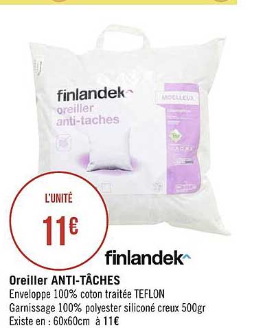 oeiller anti-tâches finlandek^