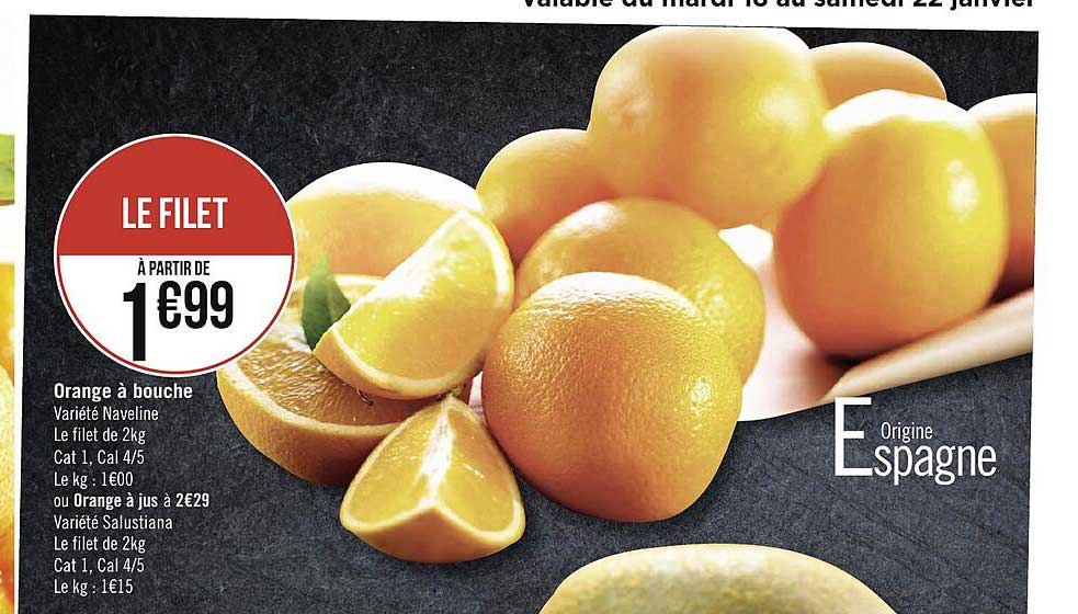 Orange à Bouche Naveline, Ou Orange à Jus Salustiana