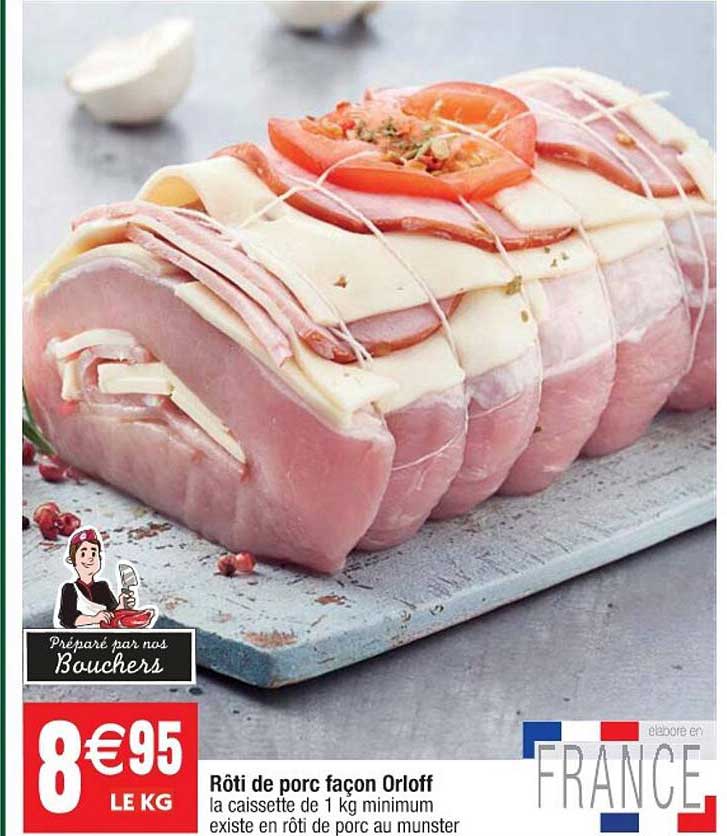 rôti de porc façon orloff