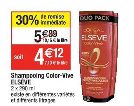 Shampooing Color-vive Elsève