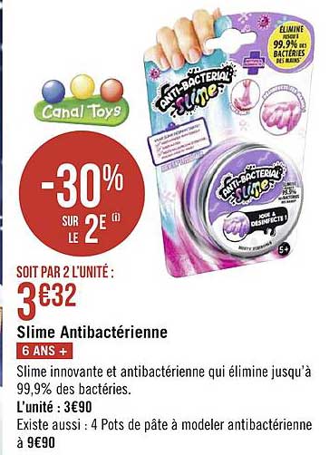 slime antibactérienne