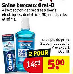 soins buccaux oral-b
