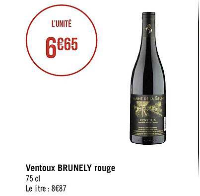 ventoux brunely rouge