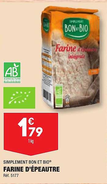 Farine D'épeautre Simplement Bon Et Bio
