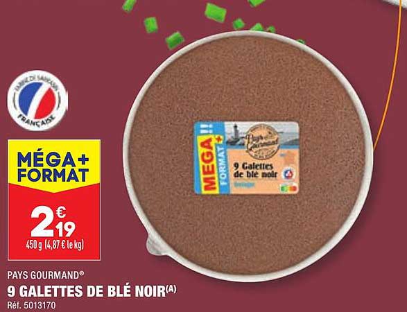 9 Galettes De Blé Noir Pays Gourmand