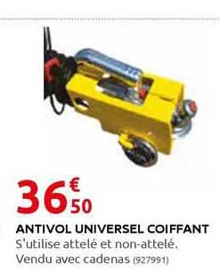 antivol universel coiffant