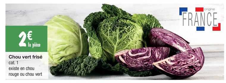 chou vert frisé