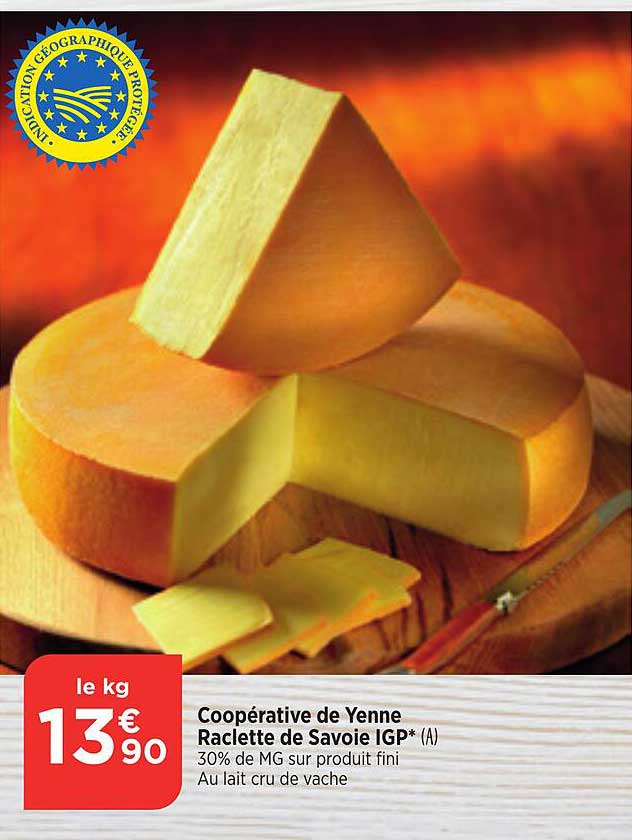 cooperative de yenne raclette de savoie igp