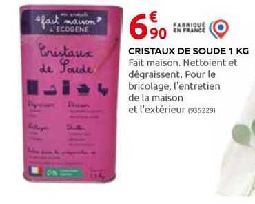 Cristaux De Soude 1 Kg