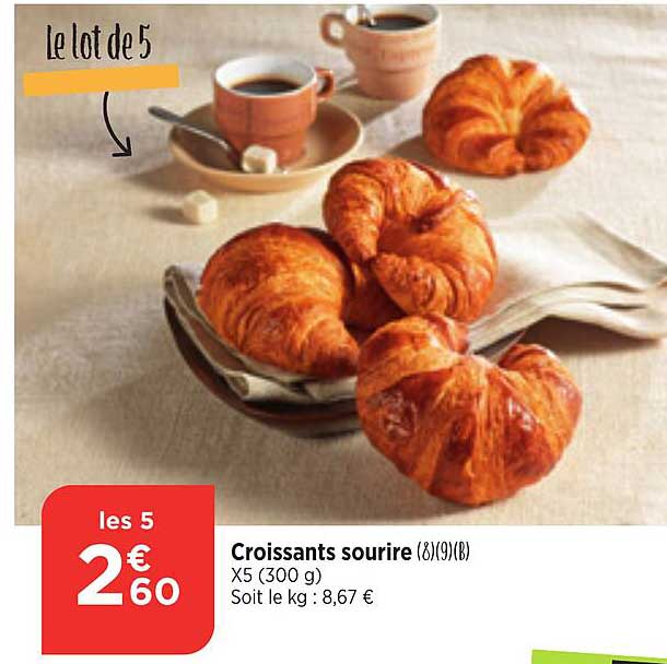 croissants sourire