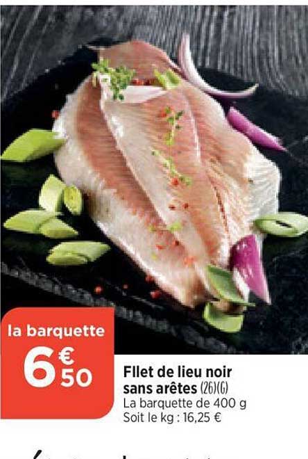 filet de lieu noir sans aretes