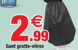 Gant Gratte-vitres