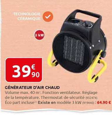 générateur d'air chaud