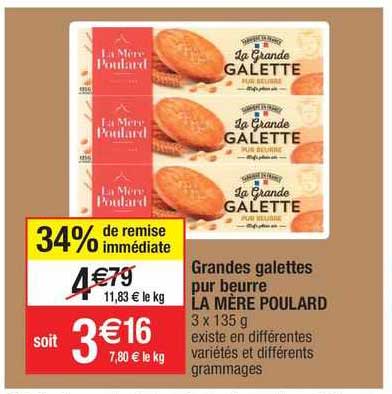 grandes galettes pur beurre la mère poulard