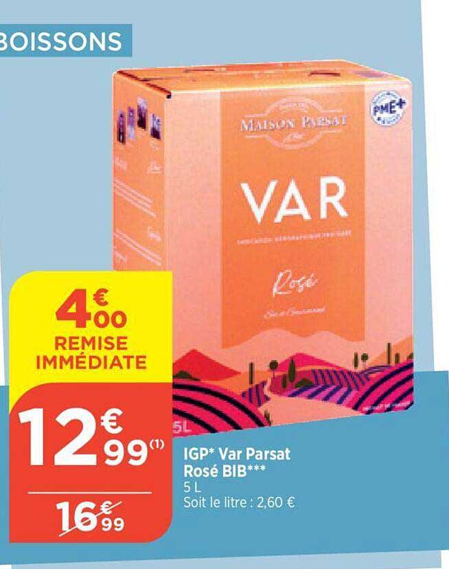 Igp* Var Parsat Rose Bib***