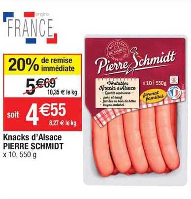 knacks d'alsace pierre schmidt