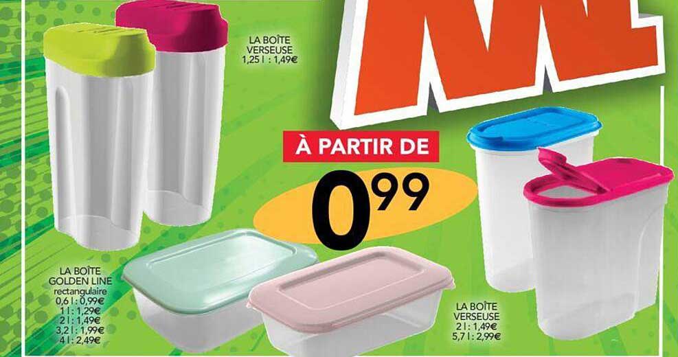 la boîte golden line, la boîte verseuse, la boîte verseuse 2 l