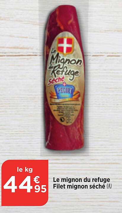 le mignon du refuge filet mignon seche