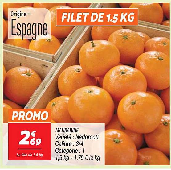 Mandarine Nadorcott