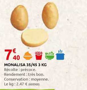 monalisa 35/45 3 kg