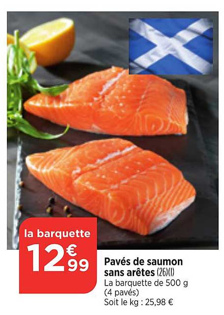 paves de saumon sans aretes