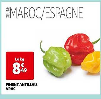 Piment Antillais Vrac