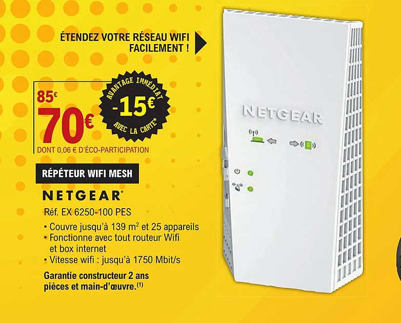 répéteur wifi mesh netgear