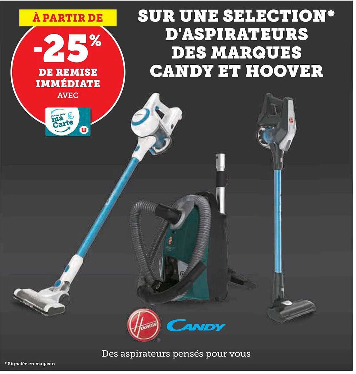 Sélection D'aspirateurs Des Marques Candy Et Hoover