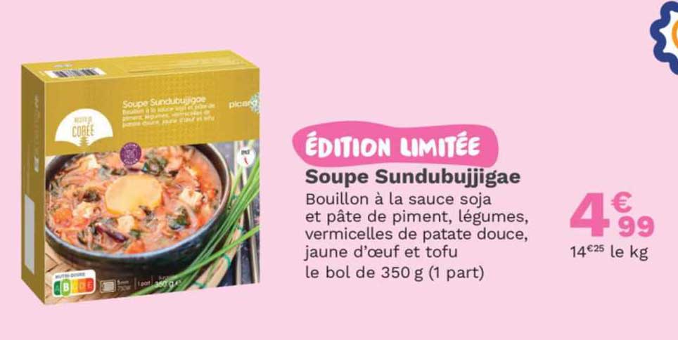 Soupe Sundubujjigae