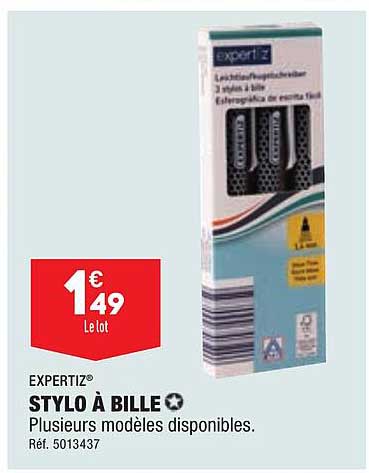 Stylo à Bille Expertiz