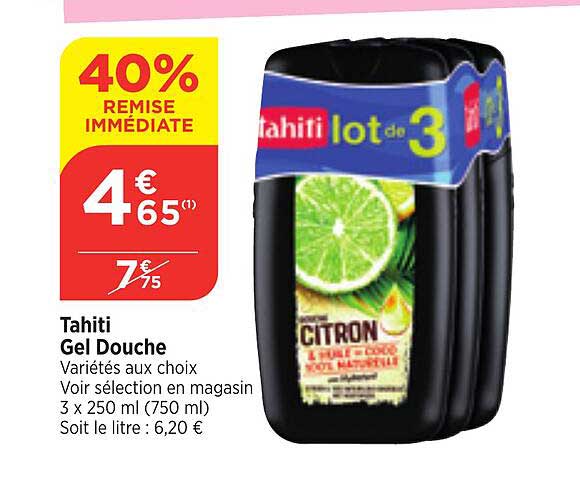 Tahiti Gel Douche