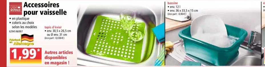 Accessoires Pour Vaisselle Casa Royale