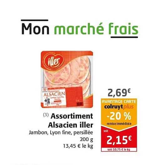 Assortiment Alsacien Iller