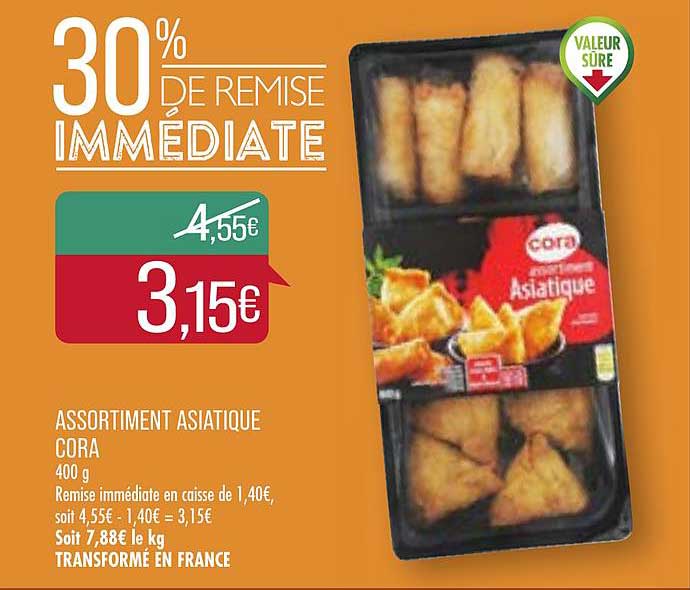 Assortiment Asiatique Cora